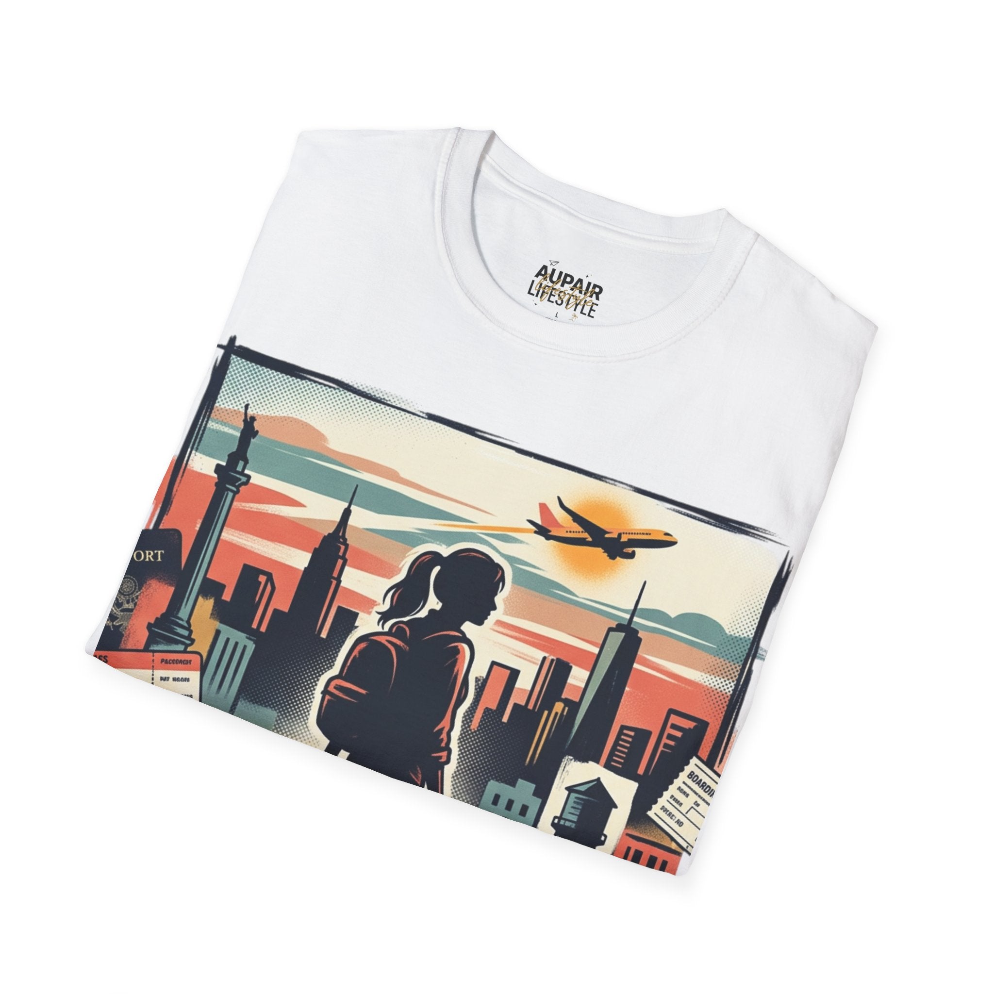 Chasing Dreams Au Pair Graphic T-Shirt — “It’s a New Day”