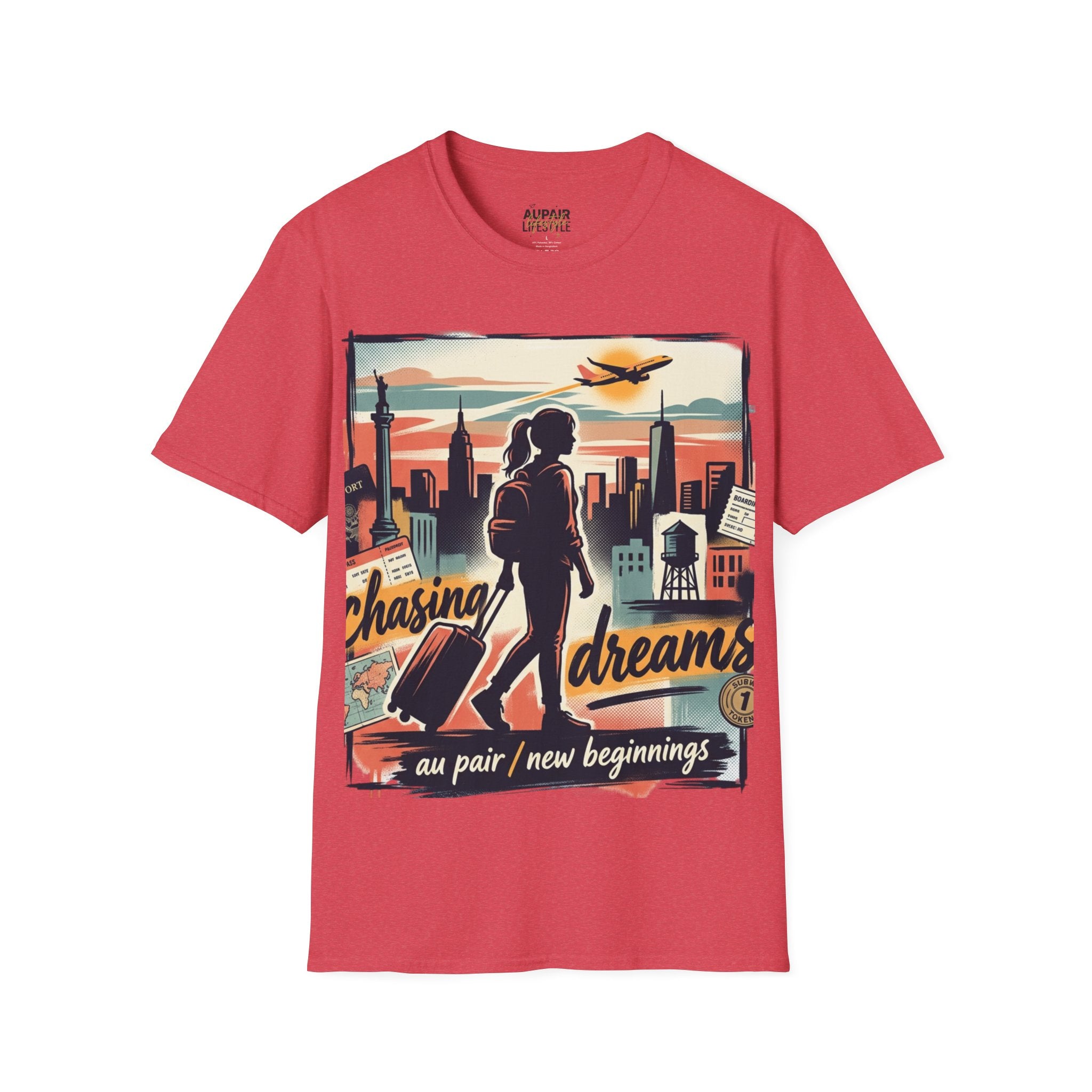 Chasing Dreams Au Pair Graphic T-Shirt — “It’s a New Day”