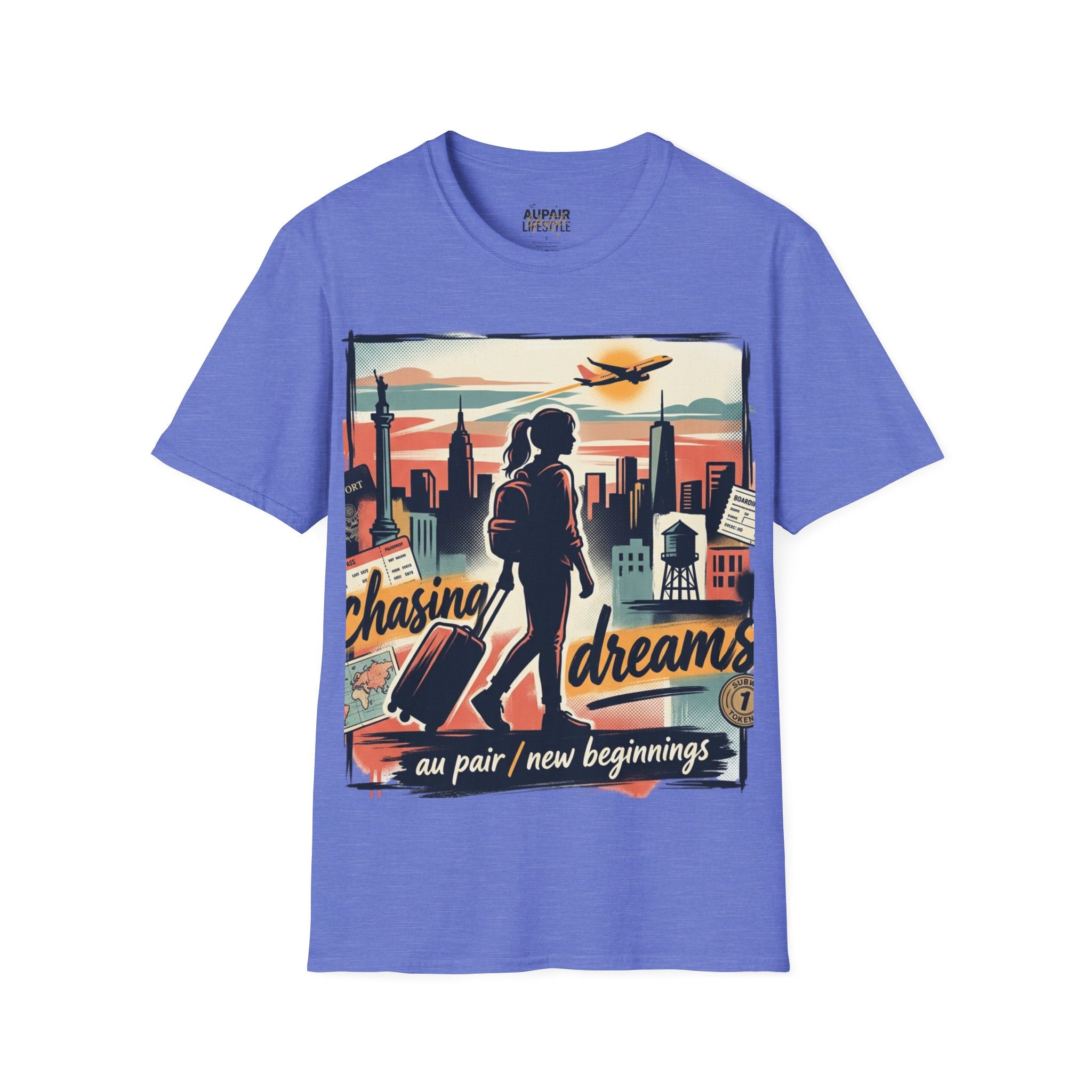 Chasing Dreams Au Pair Graphic T-Shirt — “It’s a New Day”