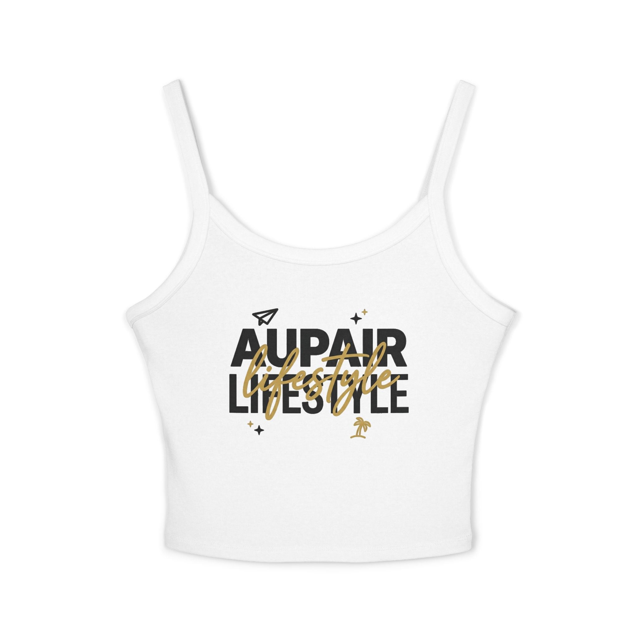 AUPAIRLIFESTYE Strap Tank Top