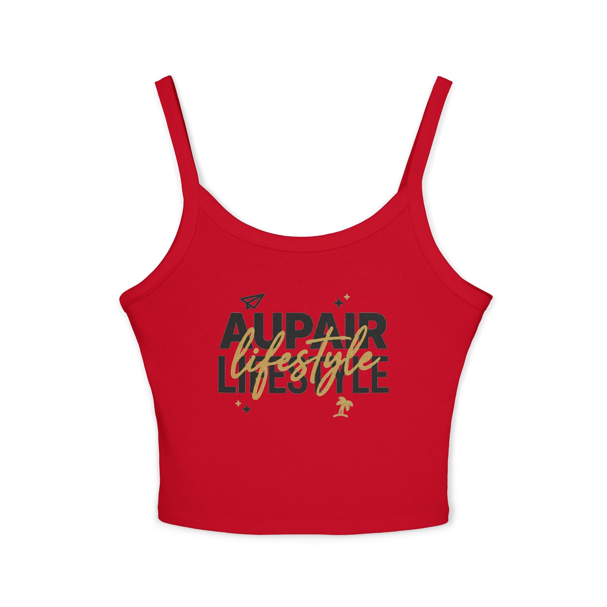 AUPAIRLIFESTYE Strap Tank Top