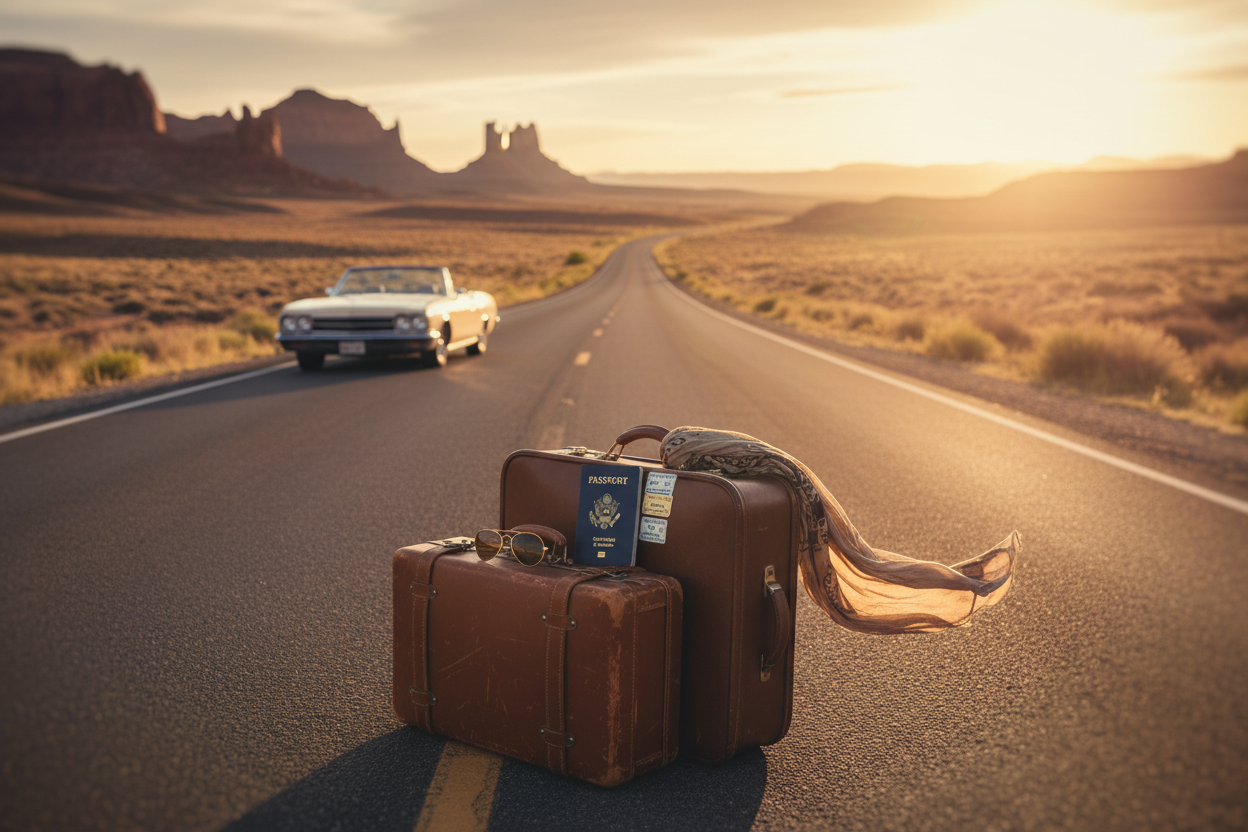 Sfondo viaggio America